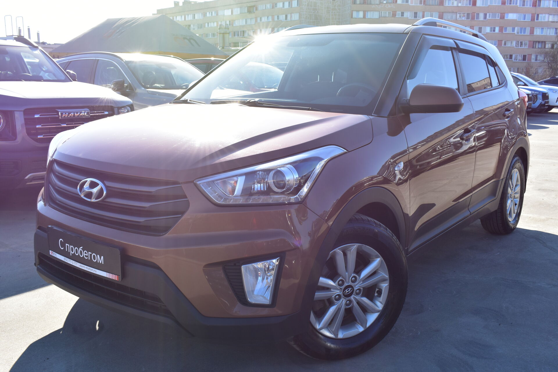 Hyundai Creta, I 2018 года с пробегом 123000 км купить в Санкт-Петербурге -  Аларм-Моторc