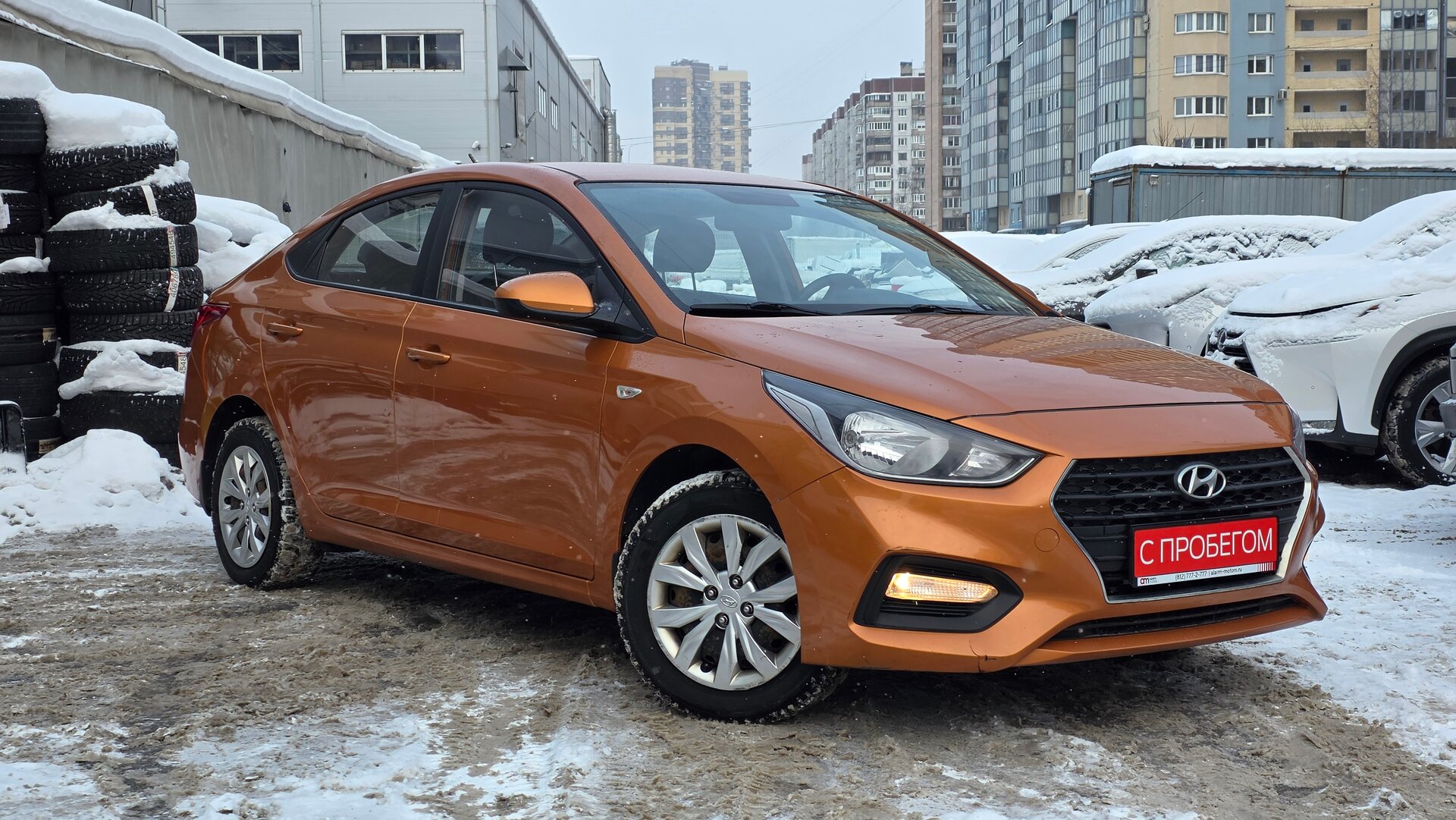 Hyundai Solaris Z94****92 с пробегом