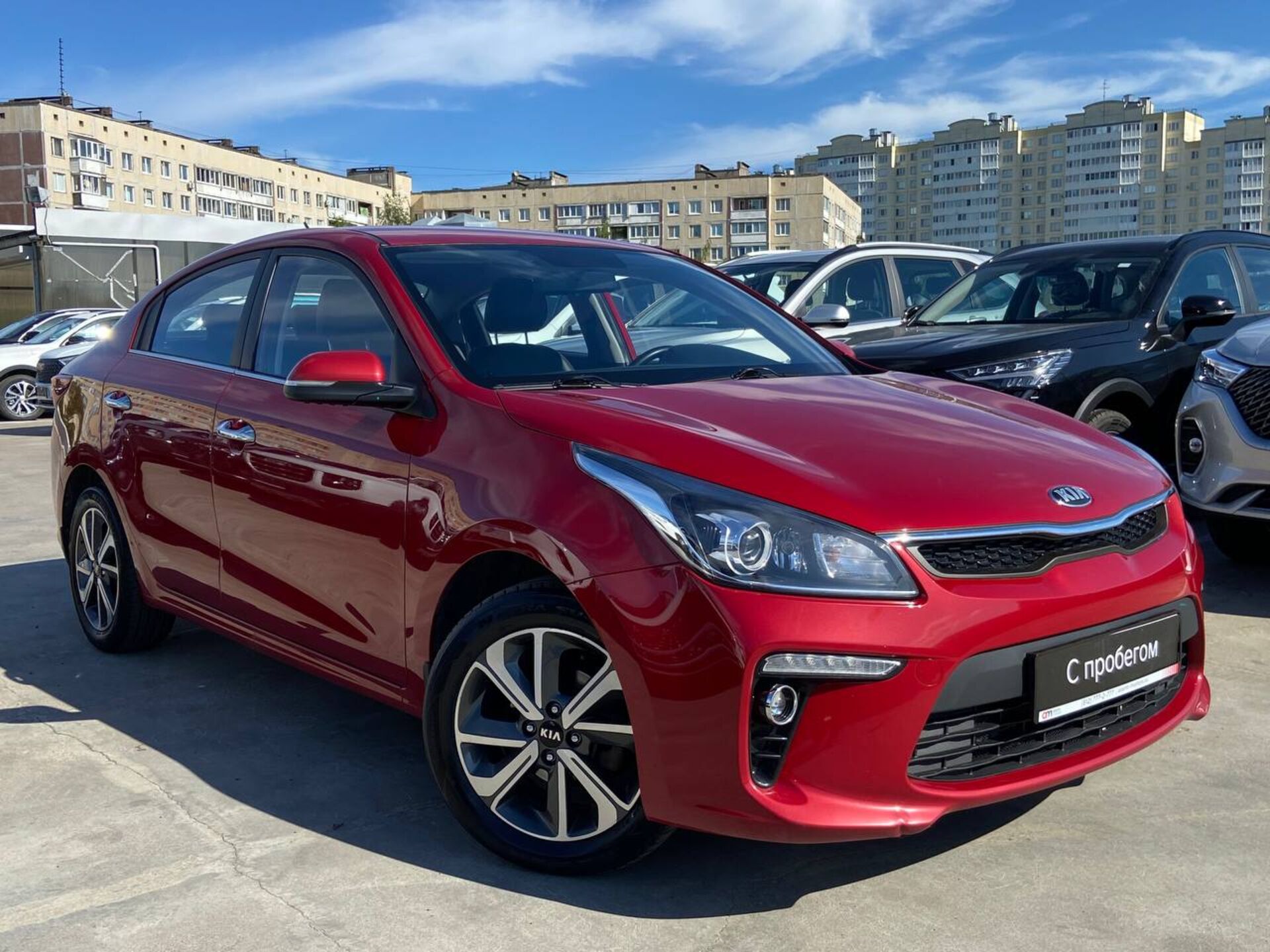 Kia RIO, IV 2019 года с пробегом 89000 км купить в Санкт-Петербурге - Аларм -Моторc