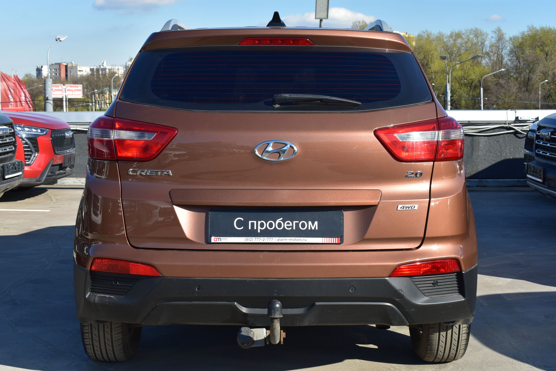 Hyundai Creta, I 2018 года с пробегом 123000 км купить в Санкт-Петербурге -  Аларм-Моторc