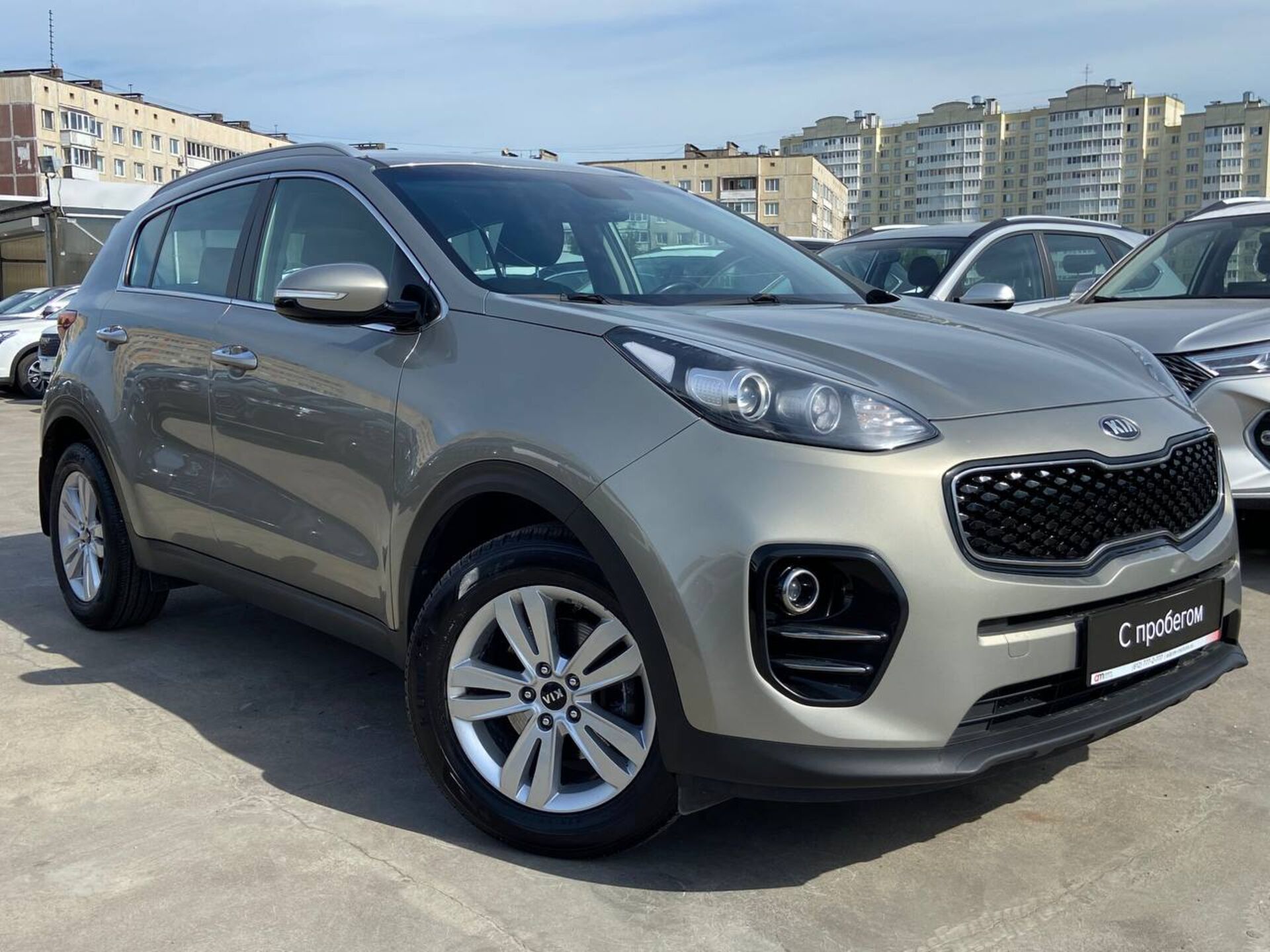 Kia SPORTAGE, IV 2016 года с пробегом 114000 км купить в Санкт-Петербурге -  Аларм-Моторc