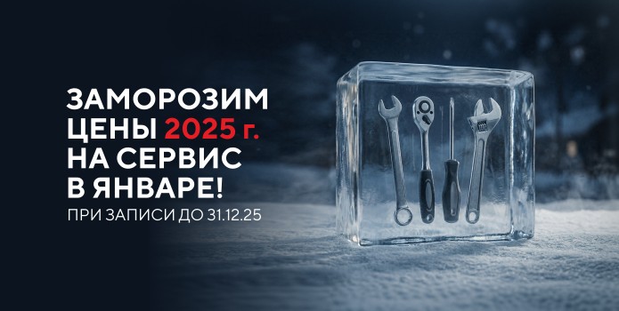 Последний шанс зафиксировать цену на ТО в Аларм-Моторс!*